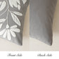 Velvet Soft Gray Flower Pattern Lumbar Throw Pillow Cover 14X36 inch