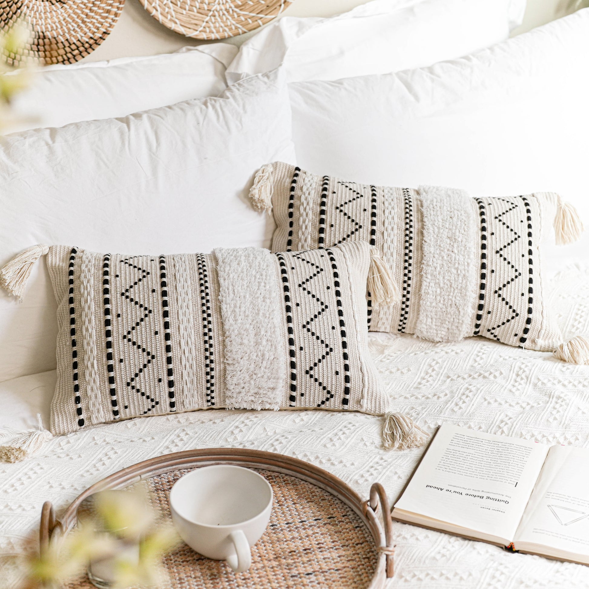 Bed Pillows Black And White Accent Pillows Pillow Case Black And