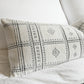 Chenille Soft Off White Check Pattern Throw Lumbar Pillow Cover 14x36